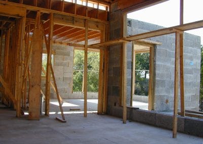 Building with insulated concrete forms