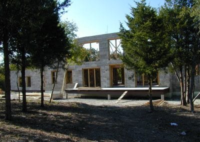 Building with insulated concrete forms