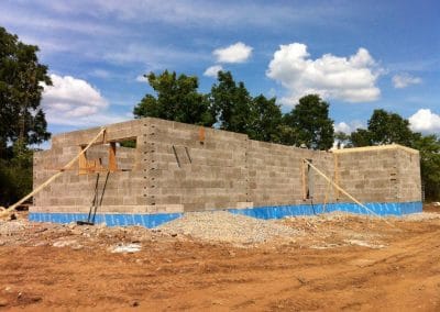 ICF Block Construction