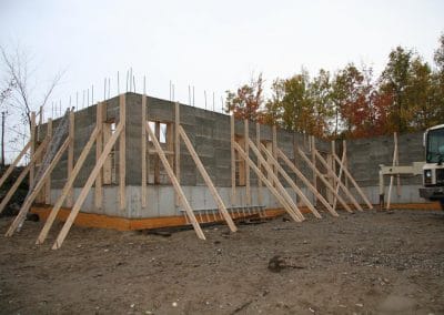 ICF Block Construction