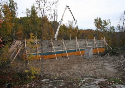 ICF Block Construction