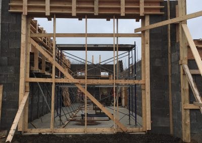 Insulated Concrete Forms Openings Braced